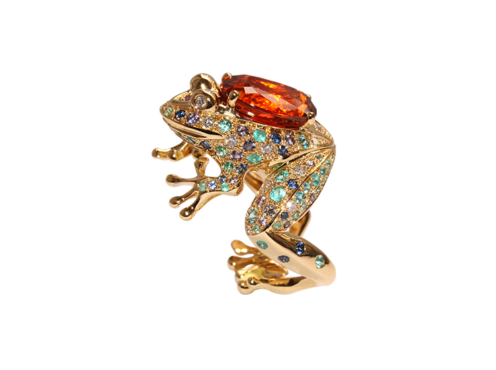 Mathon Paris - Bague Grenouille