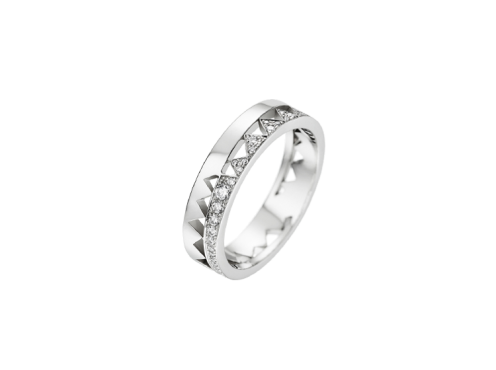 Akillis Bague Capture Me or blanc et diamants