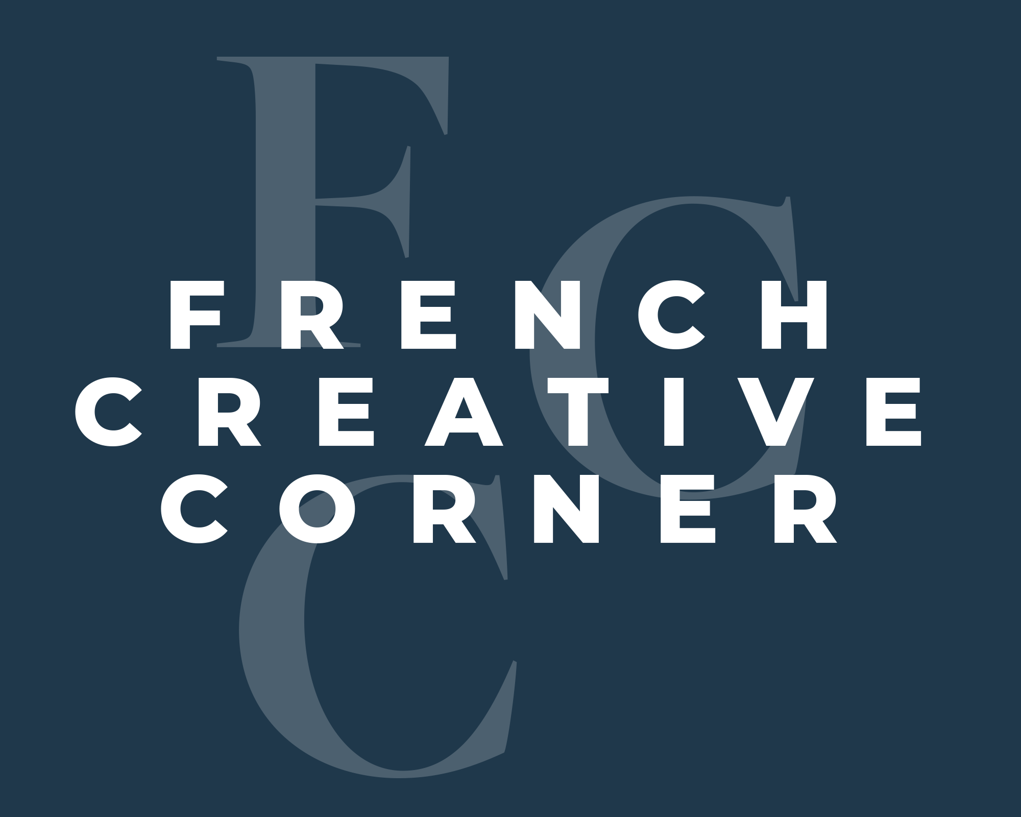 French Creative Corner