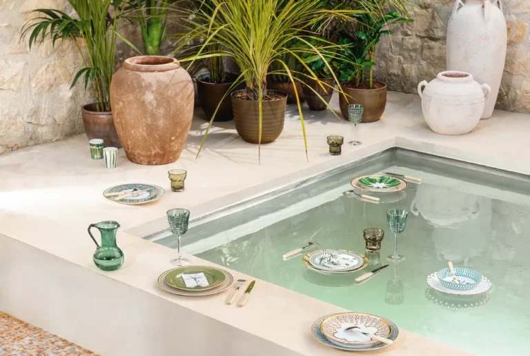 French Mediterranean Tableware