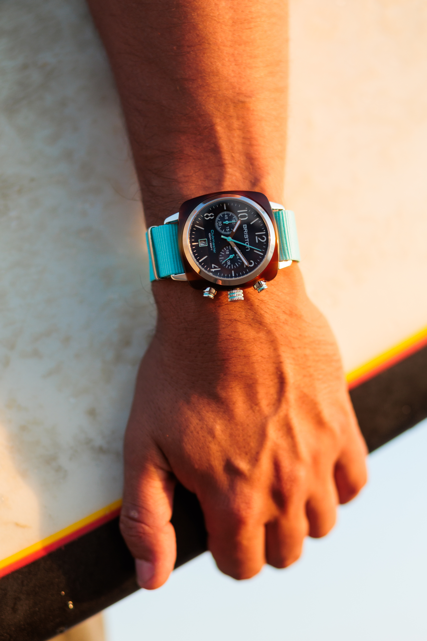 Clubmaster Classic - Chrono - Summer Vibes - Bleu Watch
