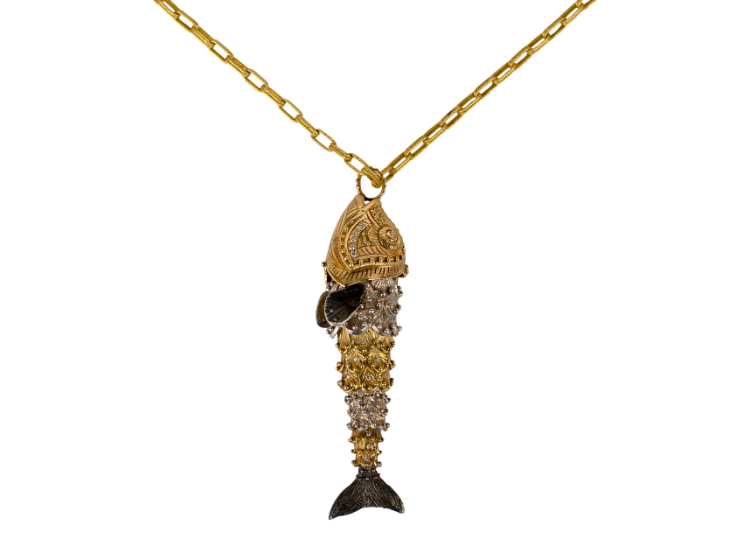 zoom Garnazelle - Pendentif Octave le Magicien